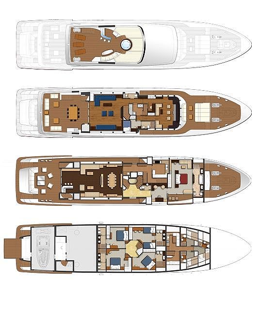 GHI Yachts G-Mega 130 B