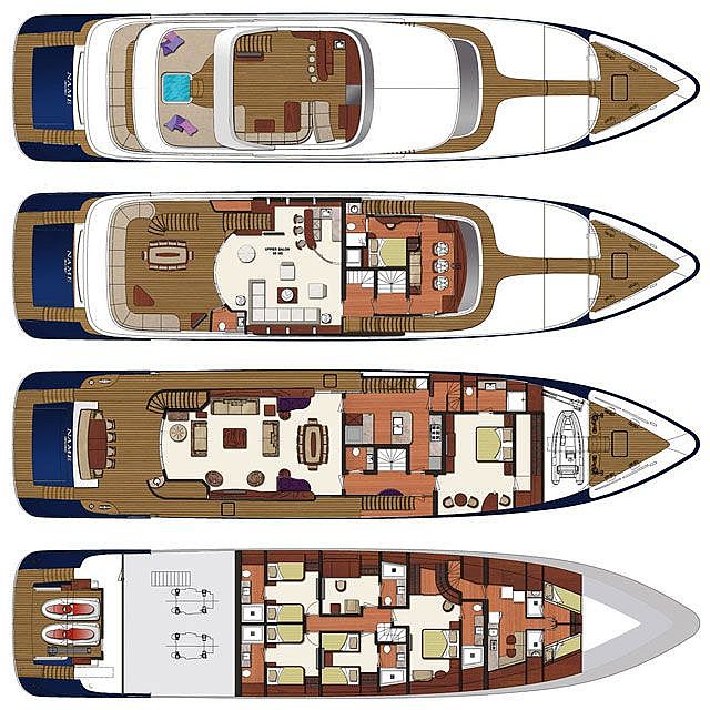 Vicem Yachts Vulcan 35M Tri-Deck
