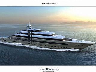 Nedship Notika 98m Motor Yacht by Tony Castro