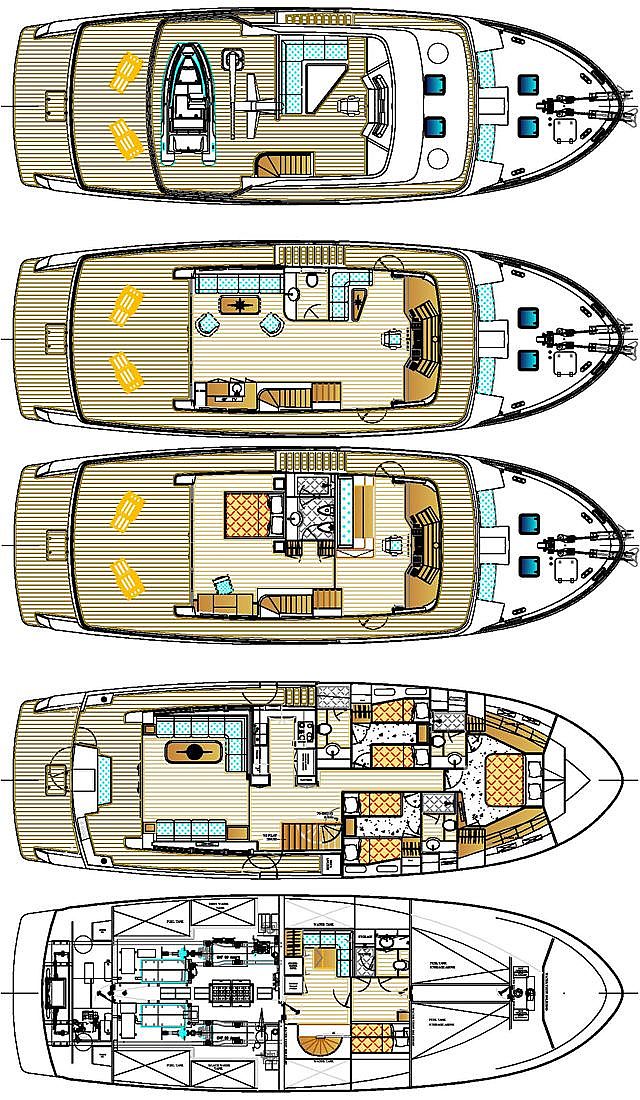 President Yachts Long Range Expedition 700