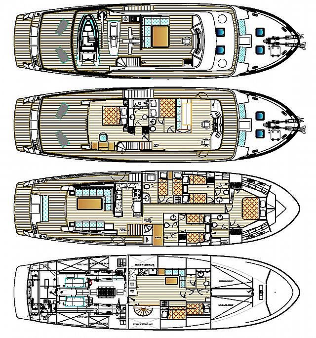 President Yachts Long Range Expedition 780