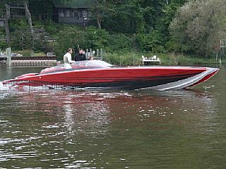 Skater Powerboats 36