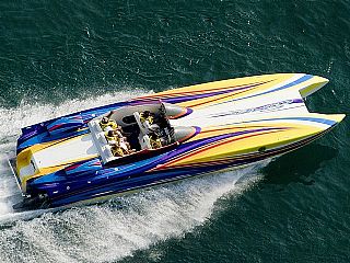 Skater Powerboats 368