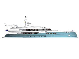 Trinity Yachts Displacement Motor Yacht 192 Axe Bow
