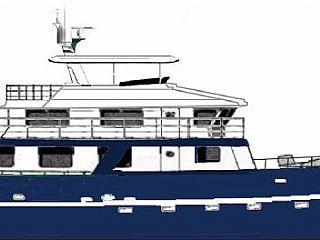 Ruby Expedition Yacht 69 Extended Pilothouse