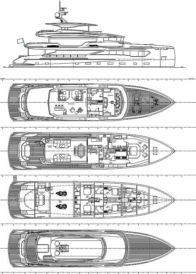 AvA Yachts 36m Long Range Superyacht - AvA120EY